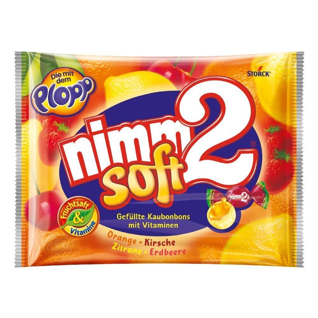 Storck Nimm2 Morbide caramelle gommose con succo di frutta Immagine del prodotto 