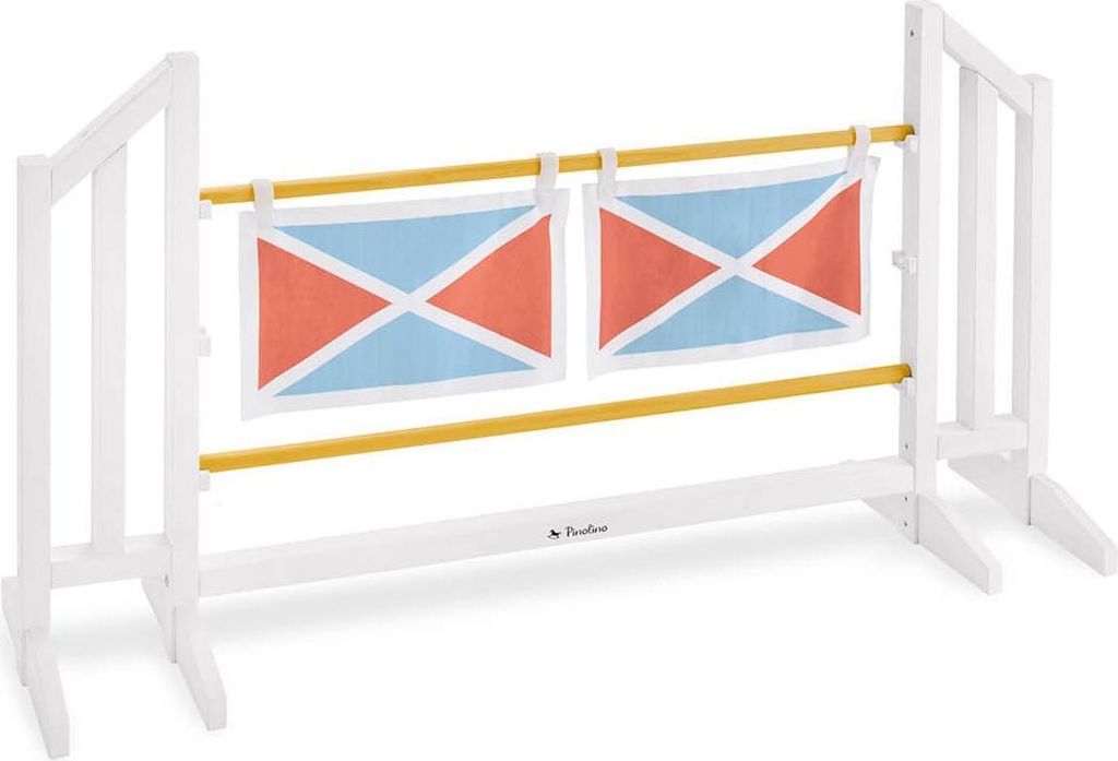 Pinolino Hürden-Set Stormy mit abnehmbaren Fähnchen