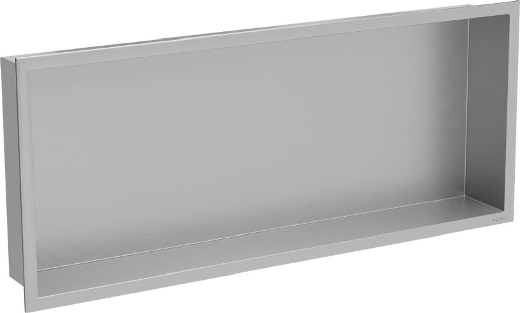Mexen X-Wall-R zapuštěná police s límcem 75 x 30 cm, inox - Obrázek produktu 