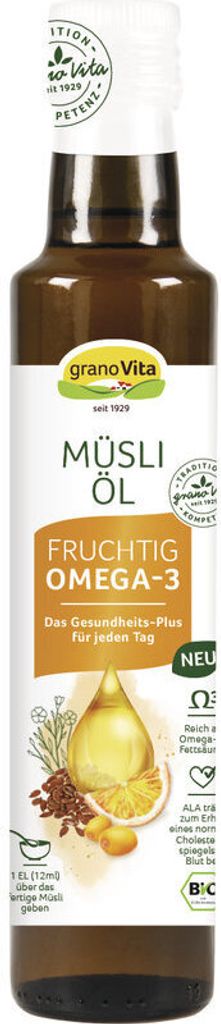 Müsli Öl - fruchtig 250ml Produktbild 