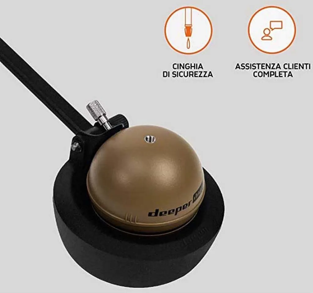 Deeper Bait Boat Mount : Fixation stable pour sondeur sans interférence