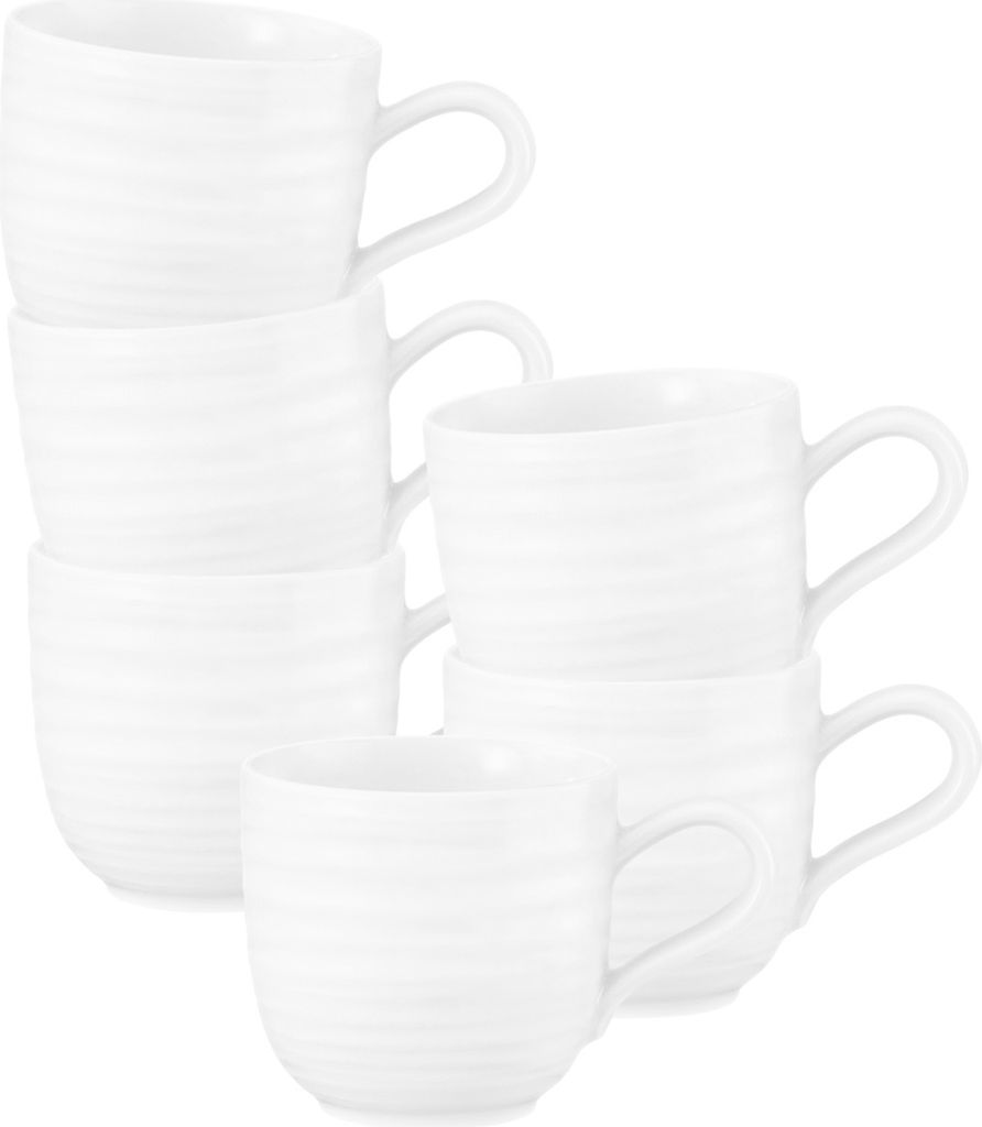 Seltmann Weiden Terra Espressotasse 0,09 l weiß 6er Set