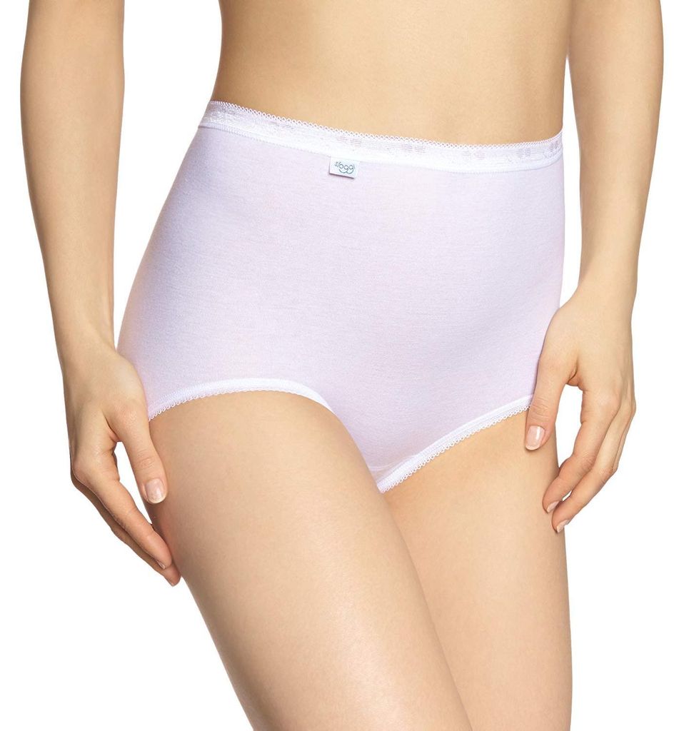 Sloggi Basic+ Maxi Slip 2er Pack weiß Gr. 46 Produktbild 