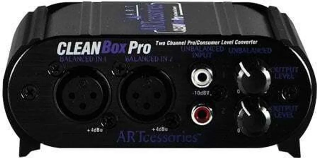 ART CLEANBox Pro Préamplificateur de Micro avec Conversion de Niveau - 2