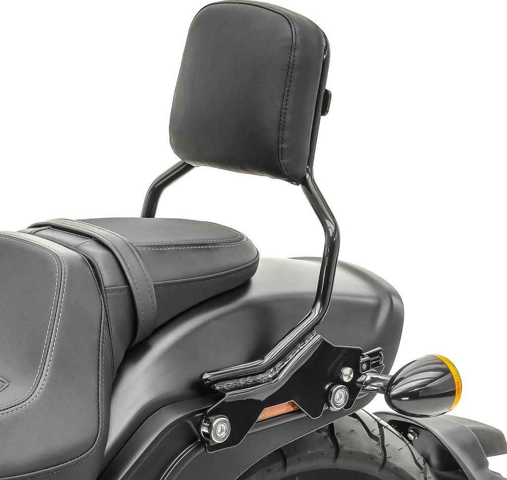Sissybar für Harley Davidson Fat Bob / 114 18-25 # R1 Abnehmbar schwar
