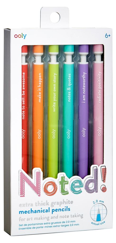 Ooly mechanische Bleistifte Graphit Set - bunte Schreibfreude
