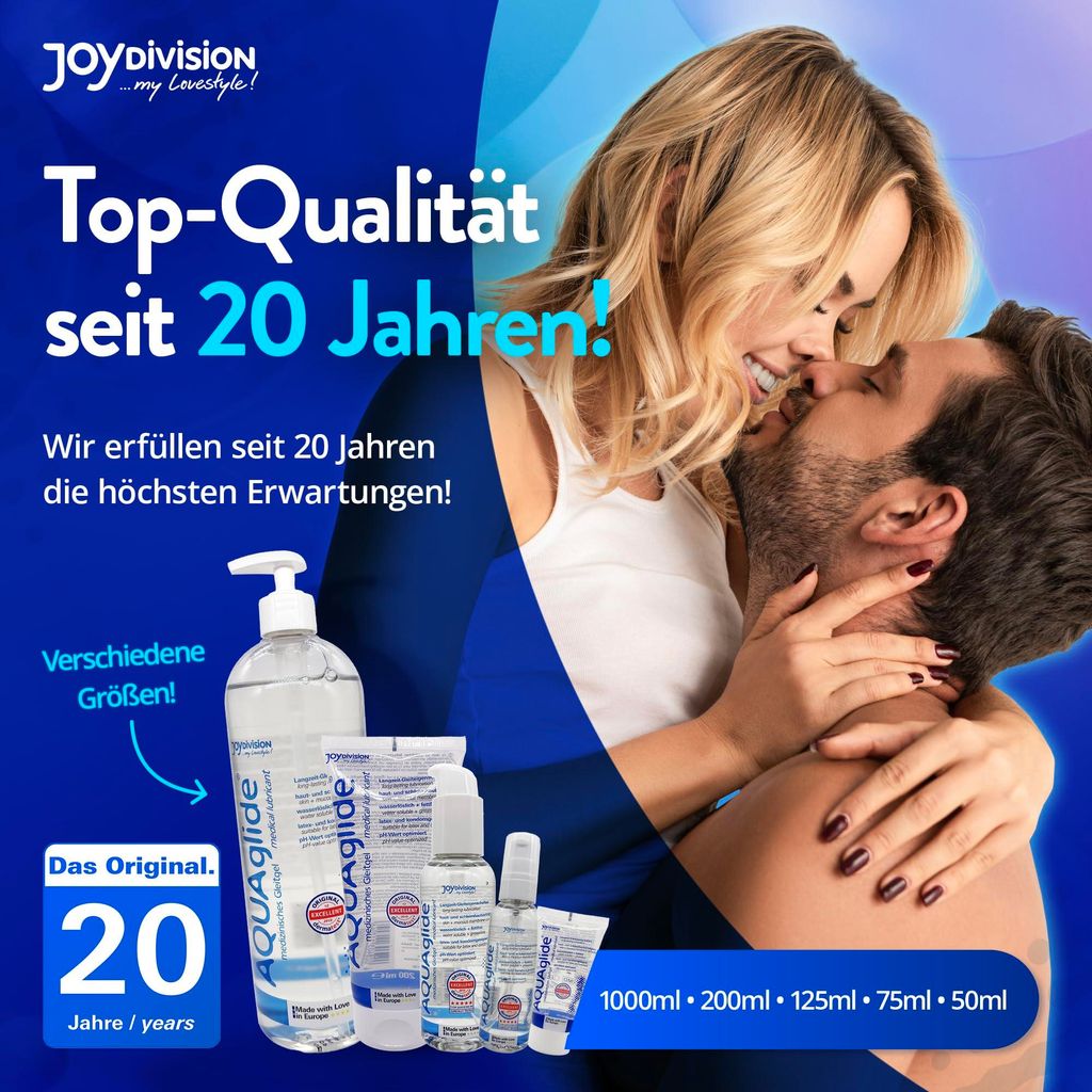 JOYDIVISION Original AQUAglide 200 ml Gleitgel Natural,