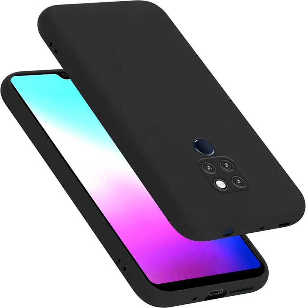 Custodia Elegante per Huawei Mate 20 Cadorabo - Nero Opaco Soft-Touch