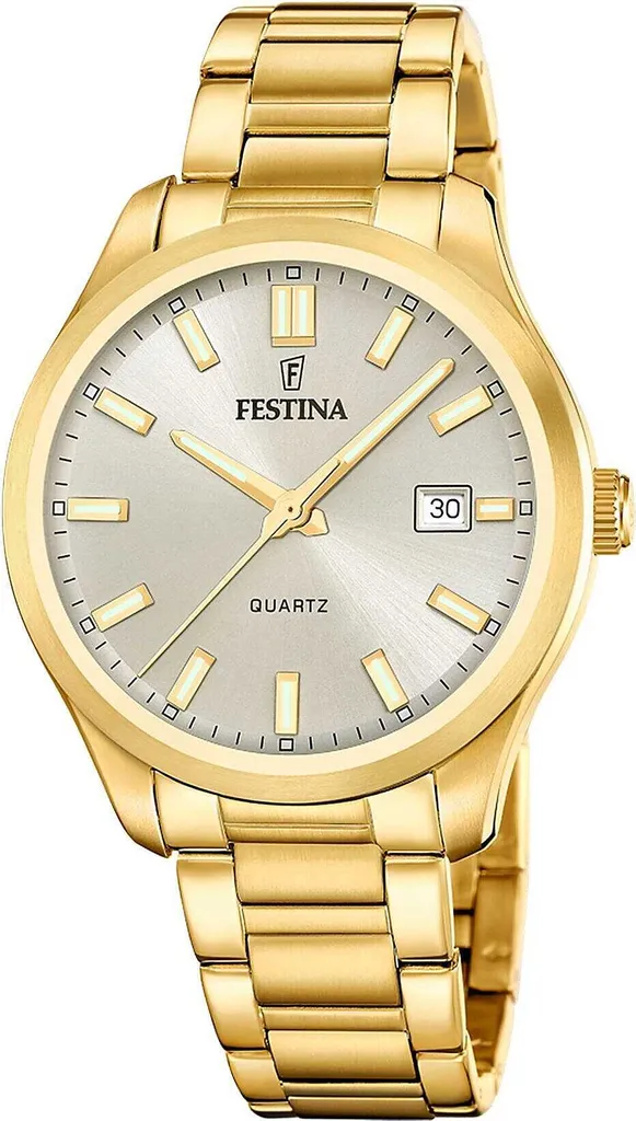 Solo tempo Classic Festina Gold Collection Acero Clasico - uomo