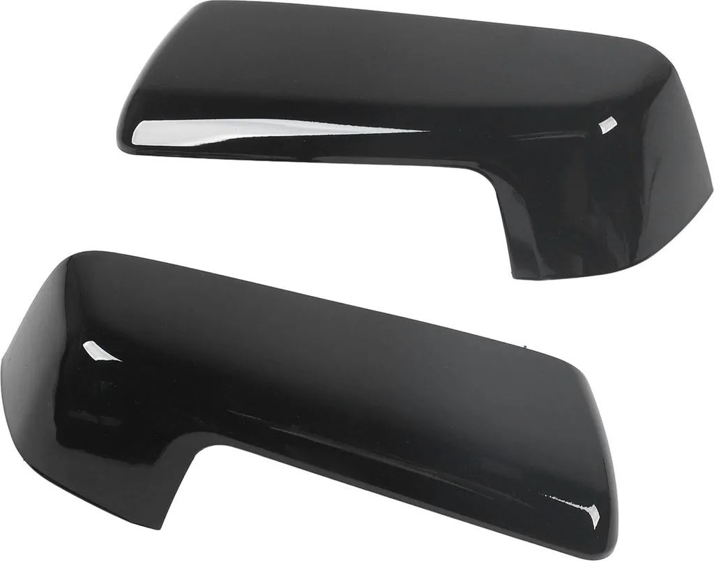 Coques de rétroviseur haut 84328137 noir brillant pour Silverado 1500