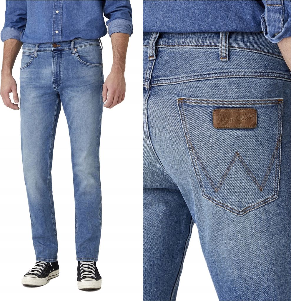 WRANGLER, Herren Jeanshosen, Straight fit, GREENSBORO, W38 Produktbild 