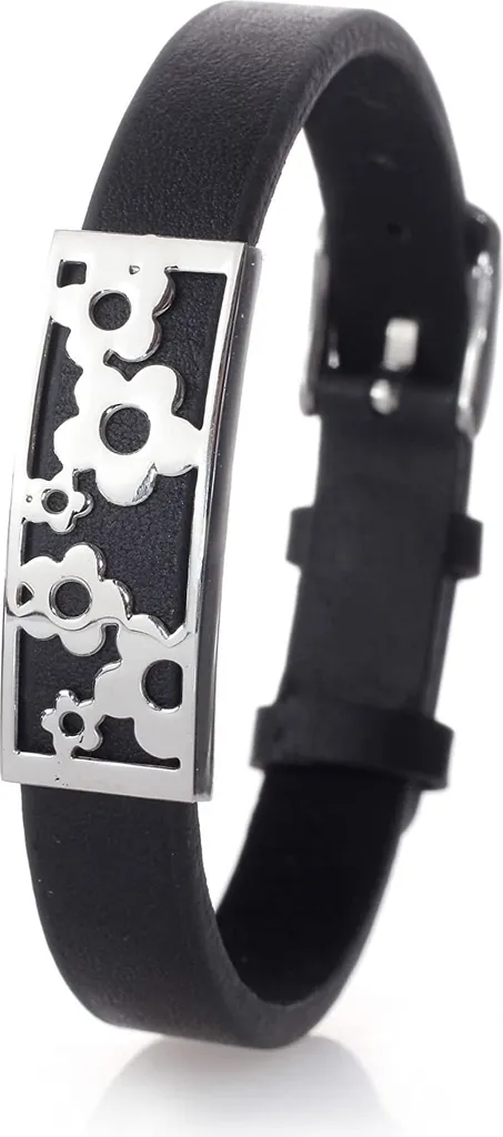 Bracciale Karisma Acciaio Inox e Pelle - Design Animale SB9350-S