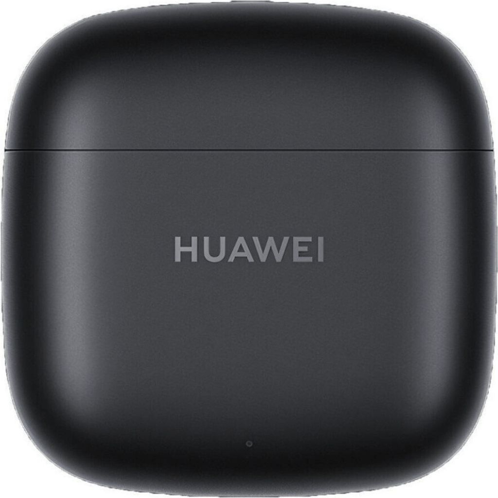 A black Huawei FreeBuds SE 2 charging case is shown against a white background.