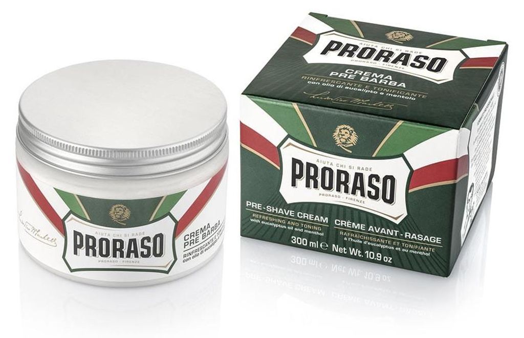 Proraso Verfrissende Professionele Voorbereidingscrème voor Productafbeelding 