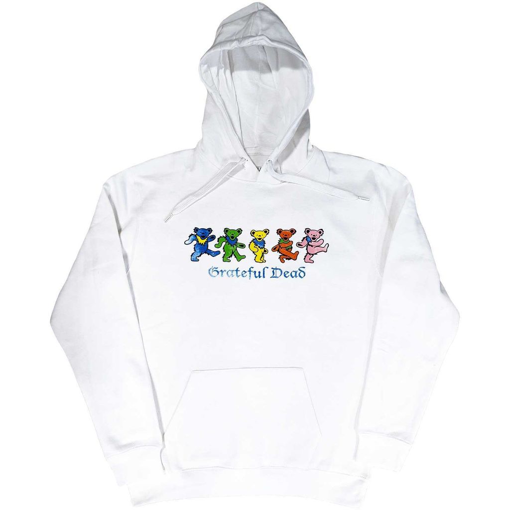 Grateful Dead Uni Pullover Hoodie: Dancing Bears, Medium, Produktbild 