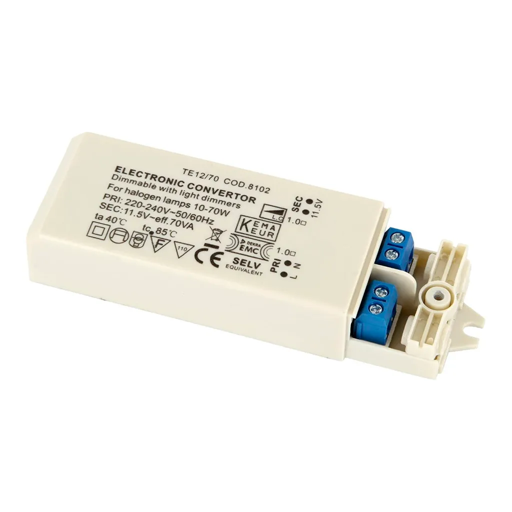 Stop aux Scintillements avec ce Transformateur 12V Dimmable 10W-70W
