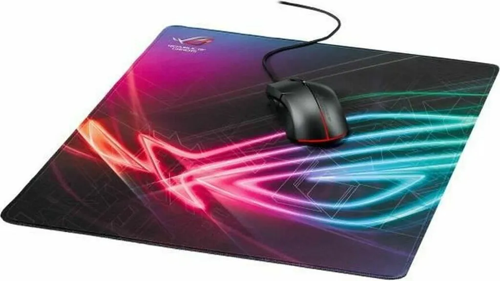 Asus ROG STRIX Edge : Tapis Gaming XXL avec Bords Cousus et Glisse Fluide