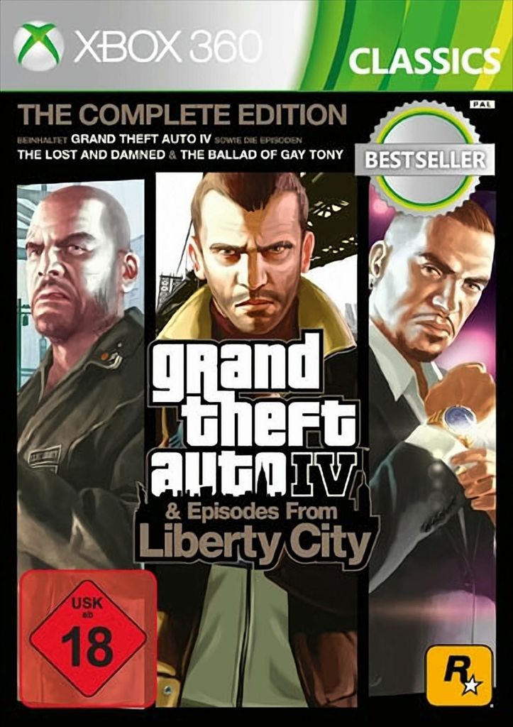 Grand Theft Auto IV - Complete Edition Produktbild 