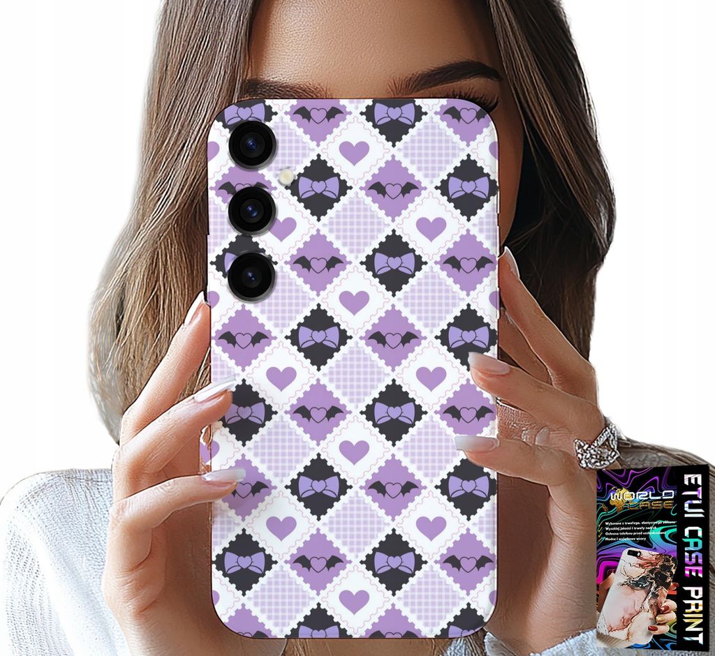 Fall Für Samsung Galaxy A05S - Mode Herzen Bogen + Glas