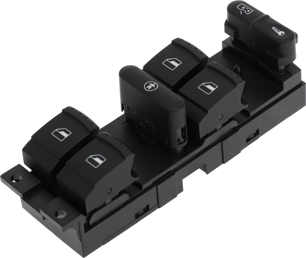 Elektrischer Fensterschalter Nr. 1GD959857C Fenstersteuerschalter für Volkswagen Jetta Schwarz