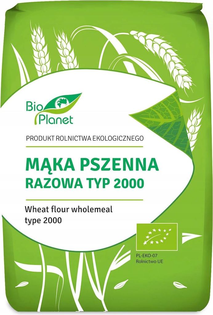VOLLKORNWEIZENMEHL TYP 2000  1 kg -  PLANET Produktbild 