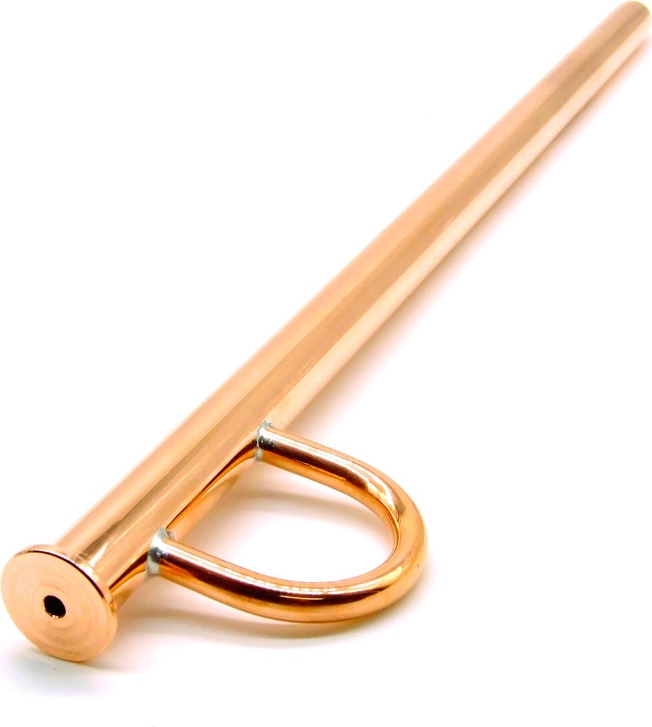 Whisky Thief und Valinch - Kupferpipette zum Probieren 44cm, Probenheber Kupfer, Barrel Thief Pipette zur Probenahm