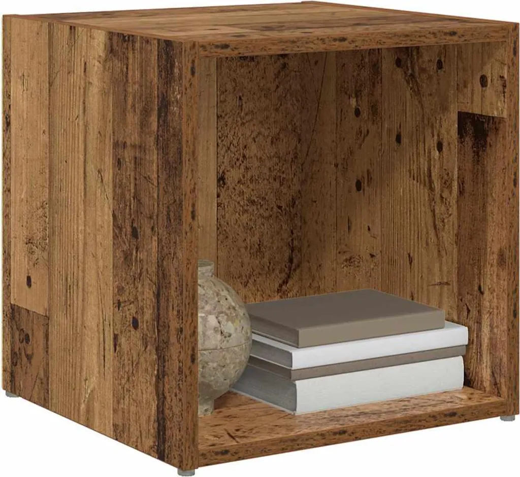 Offerta Set 2 Mobili Porta TV Legno Antico | Arredamento Salvaspazio - 2