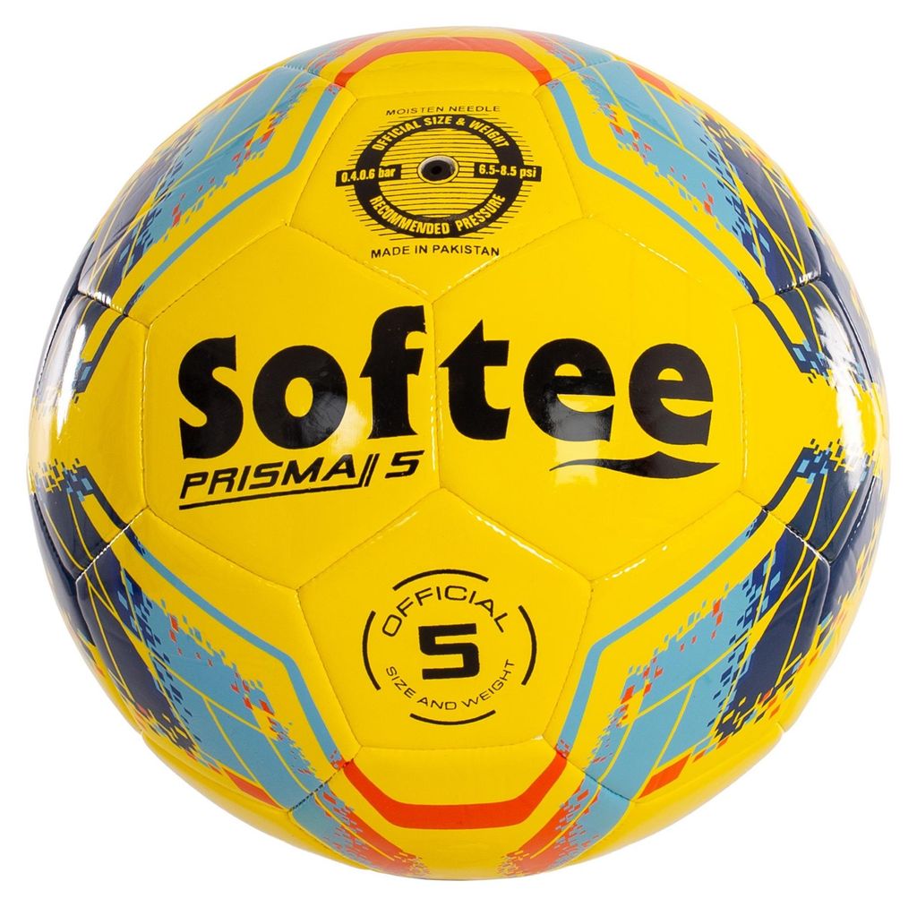 Fußballball Softee Prisma Größe 5 Gelb