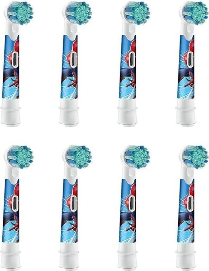 Oral-B Aufsteckbürsten Kids Spiderman 8er FFU Produktbild 2