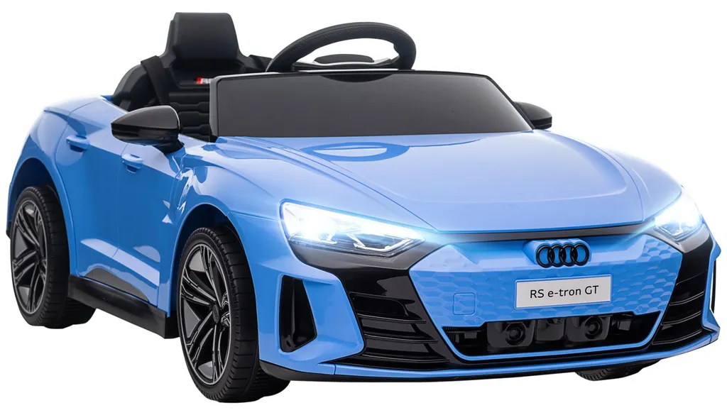 Audi RS E-tron GT 12V Bleu : Voiture Enfant avec Télécommande et Phares