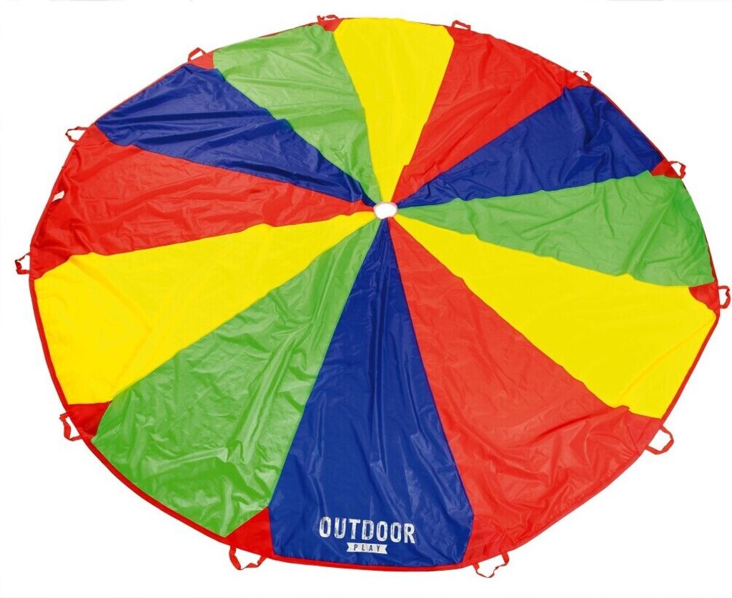 Parachute de jeu en tissu avec balles pour l'extérieur Image du produit 