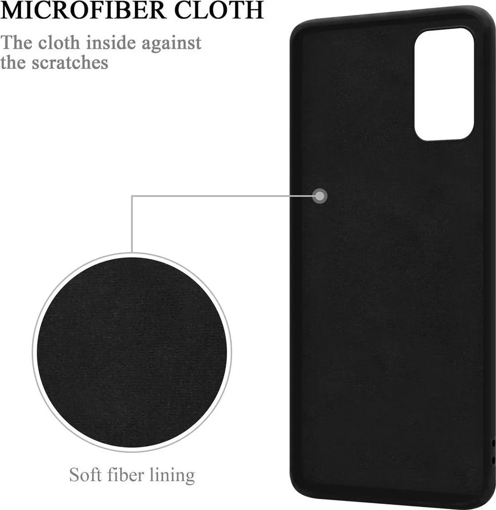 Custodia Samsung S20 Plus Cadorabo TPU Nero Opaco: Slim & Shockproof - 6