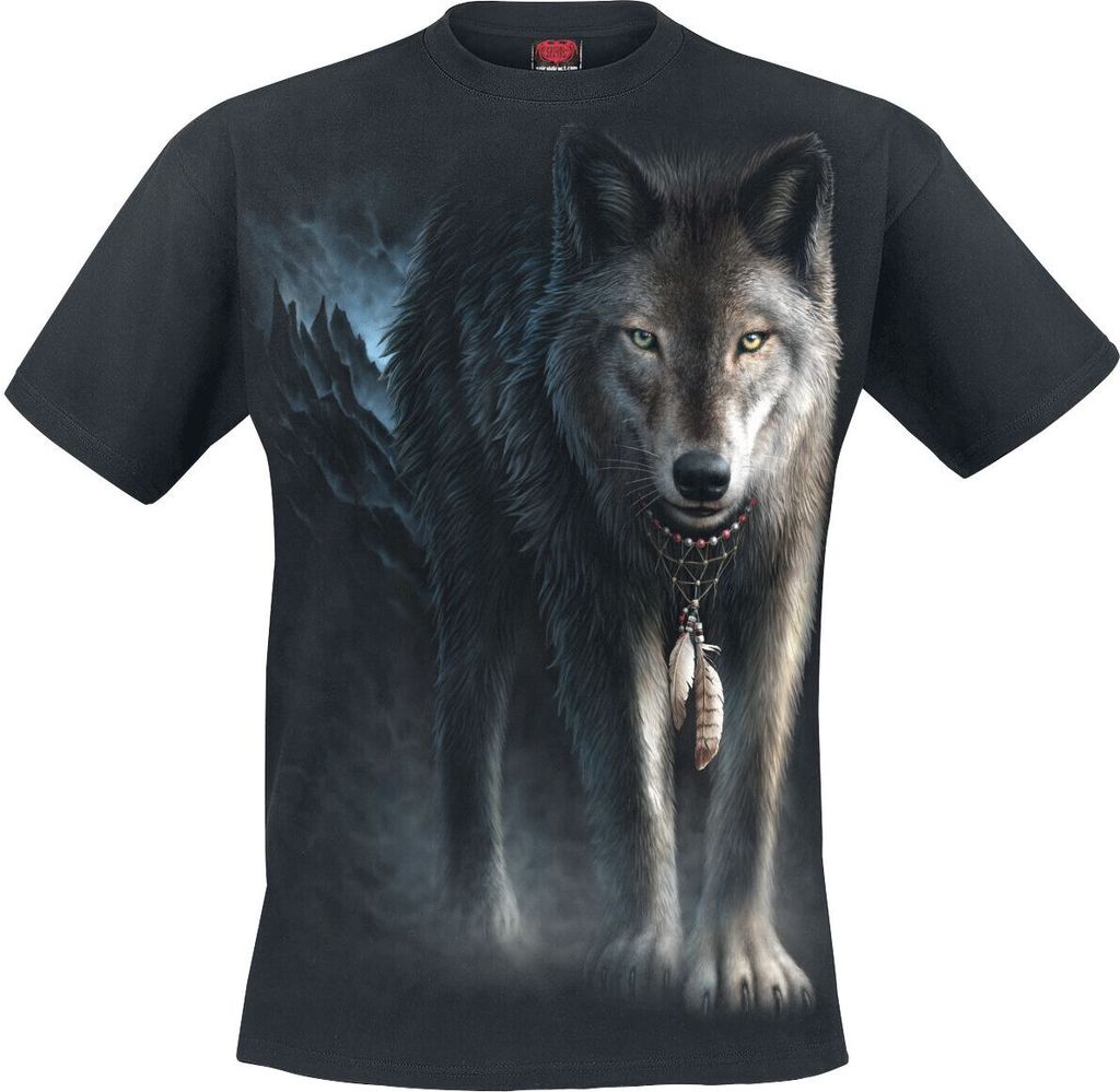 Spiral T-Shirt Herren From Darkness schwarz Gothic, Streetwear 100% Baumwolle 4XL