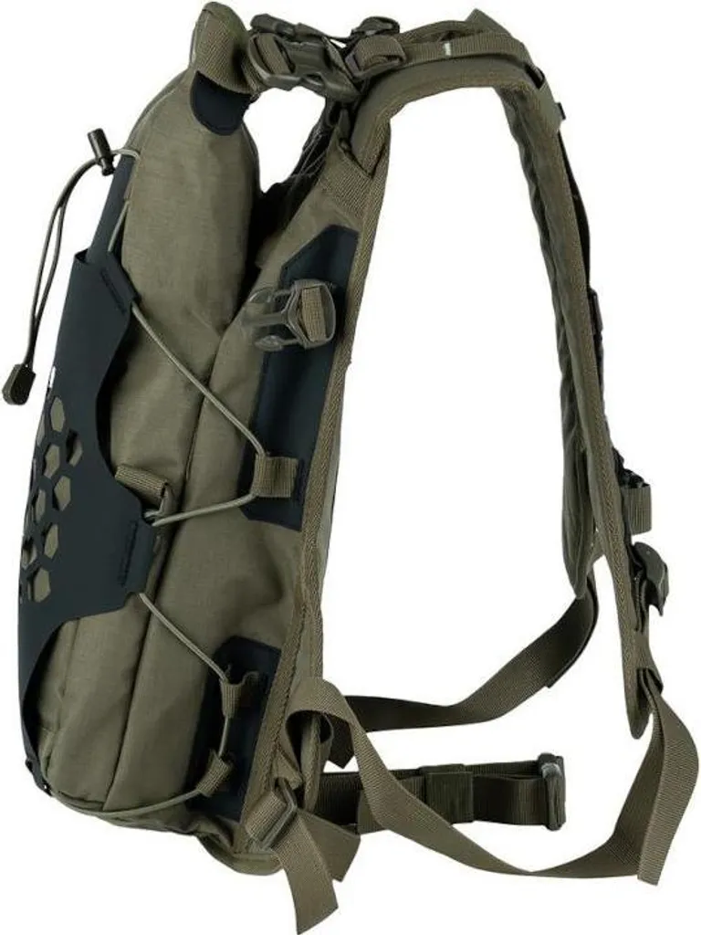 Sac à dos d'hydratation pour marche commando et trekking 2L Vert Olive - 3