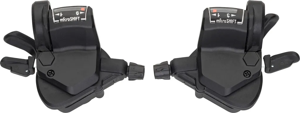 Paire de Leviers de Vitesse VTT 3x9 Vitesses MicroSHIFT Compatibles Shimano