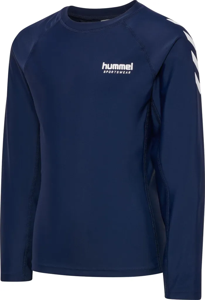Top de bain anti-UV Hummel Hmljr Swim marine pour piscine et plage enfant
