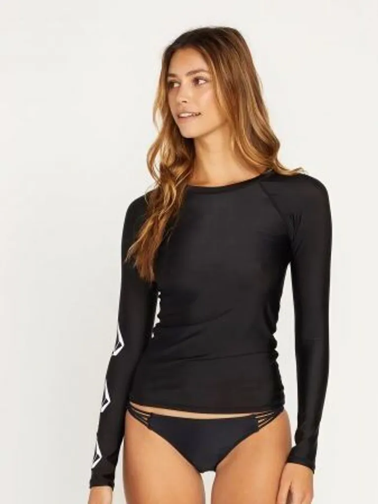 Maillot de bain manches longues Volcom Simply Core pour surf et SUP XS