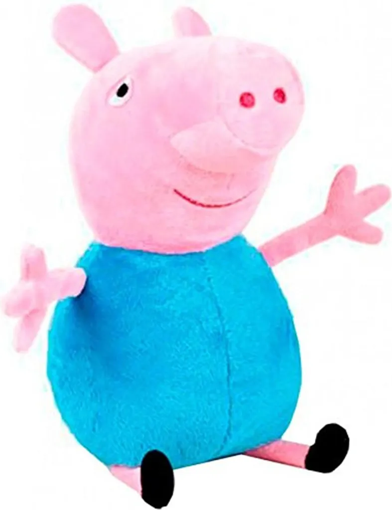 Doudou Peluche George Peppa Pig 40cm pour Cadeau Anniversaire Enfant