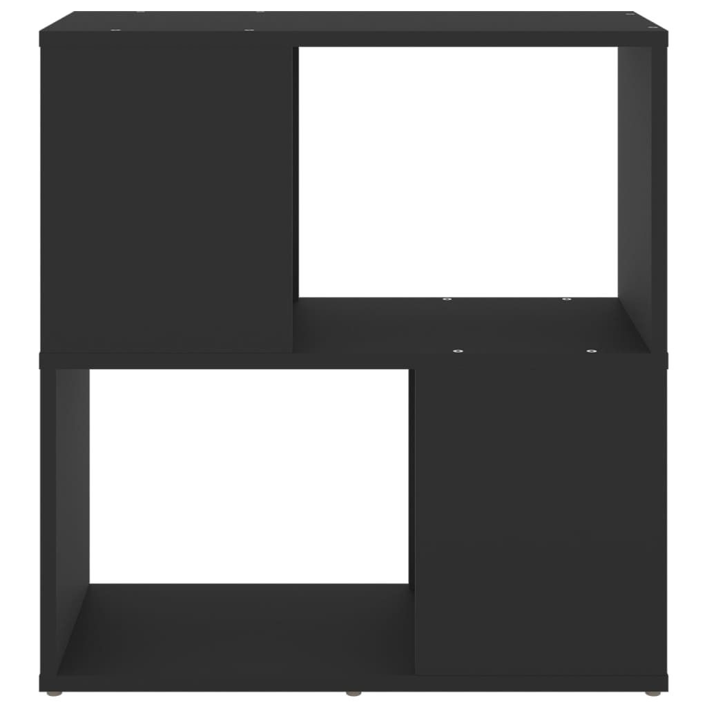 "Winterschlussverkauf "Bücherregal - CLORIS - Standregal - Robust und langlebig - Schwarz 60x24x63 cm Holzwerkstoff - DEMöbel6901244