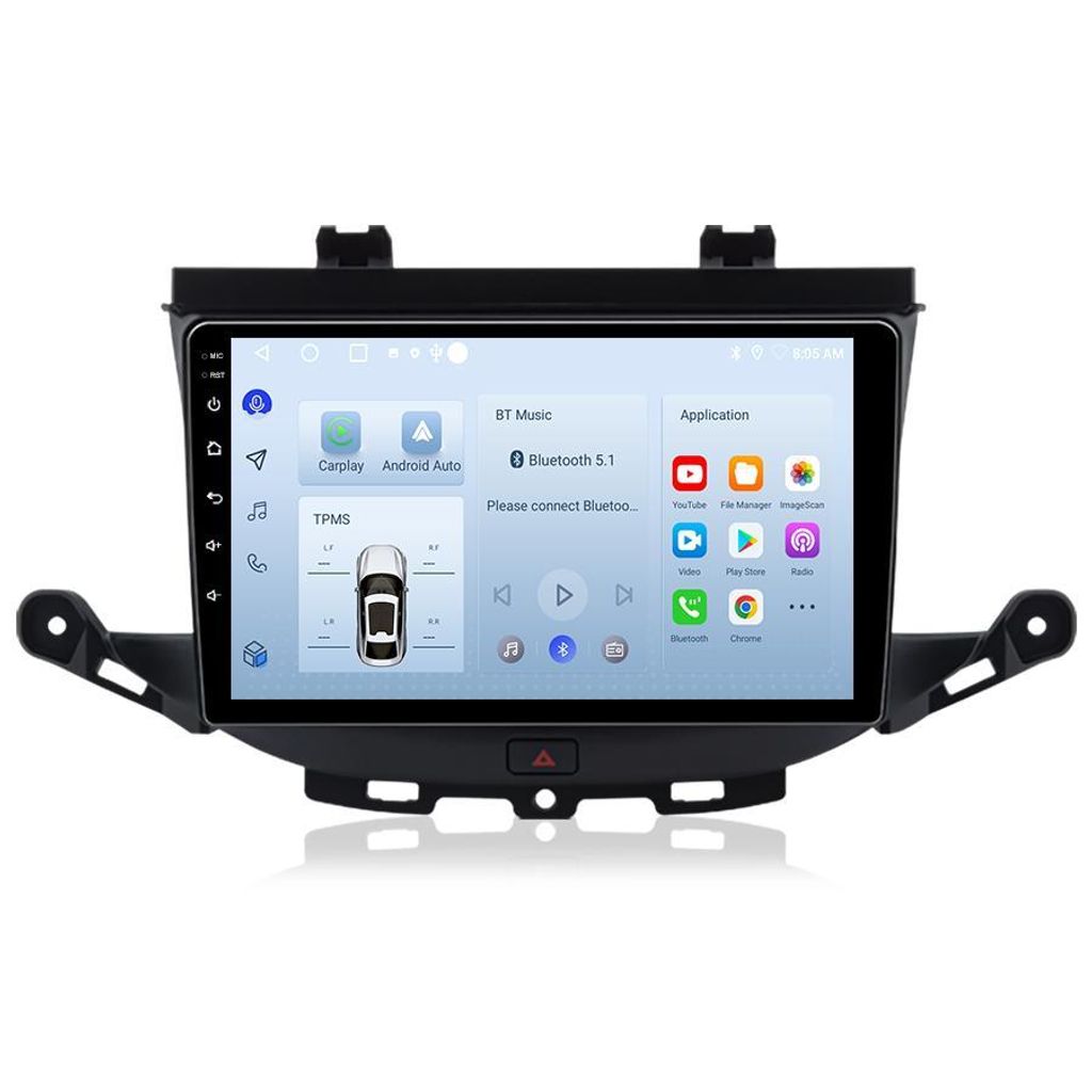 64GB Android autorádio pro Opel Astra K 2015–2019 9‘’ Obrázek produktu 