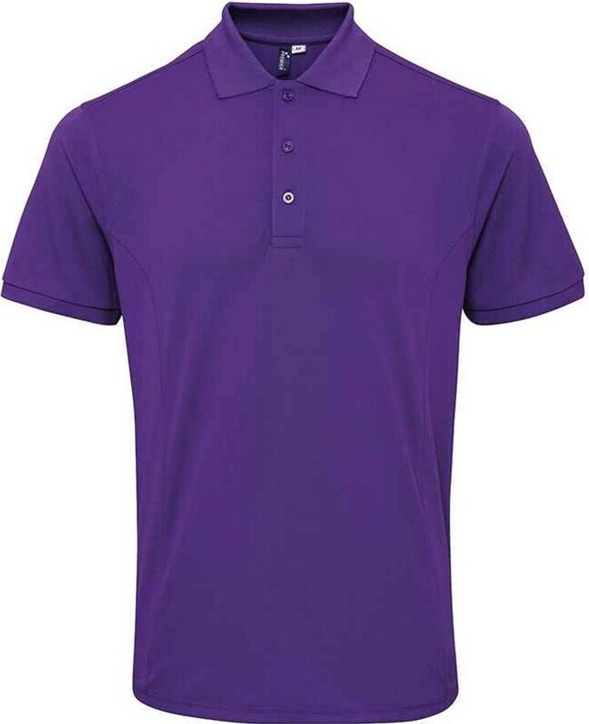 Premier Herren Coolchecker Plus Pique Polo T-Shirt PC3374 (L) (Violett)