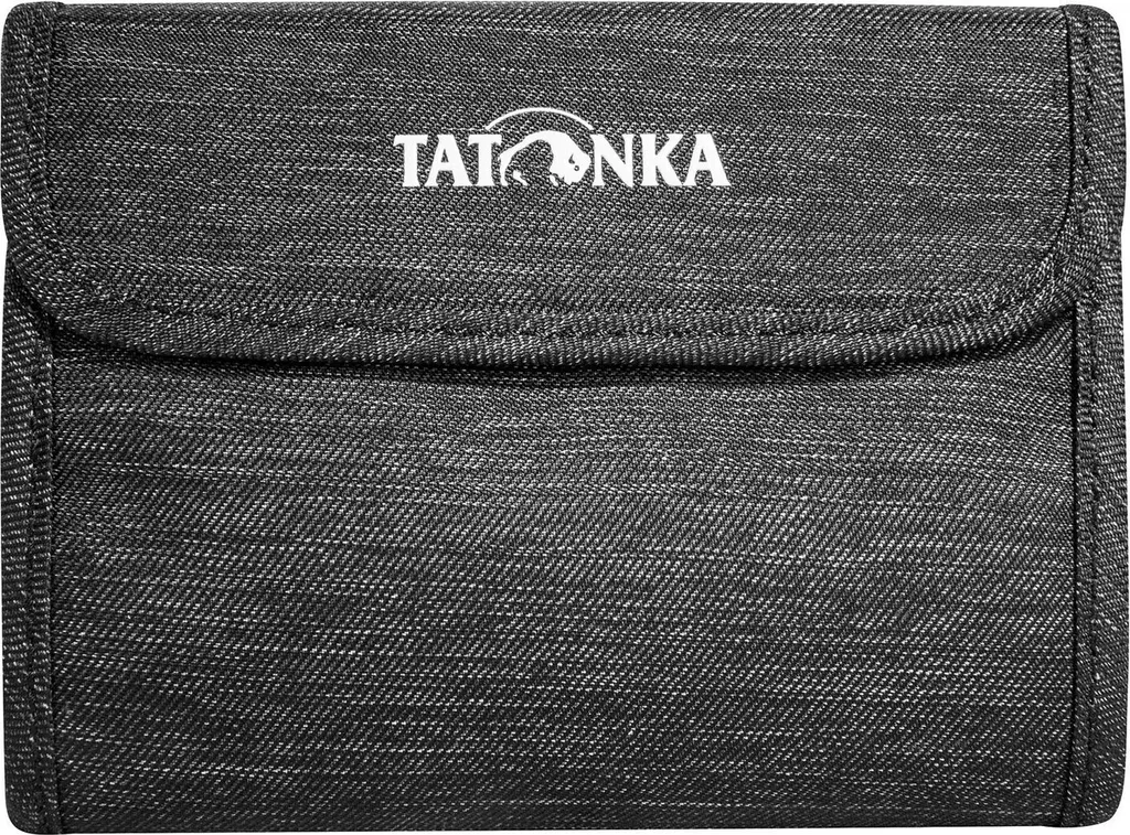 TATONKA Euro Wallet Off Black: Il Classico Portafoglio Grigio Antracite