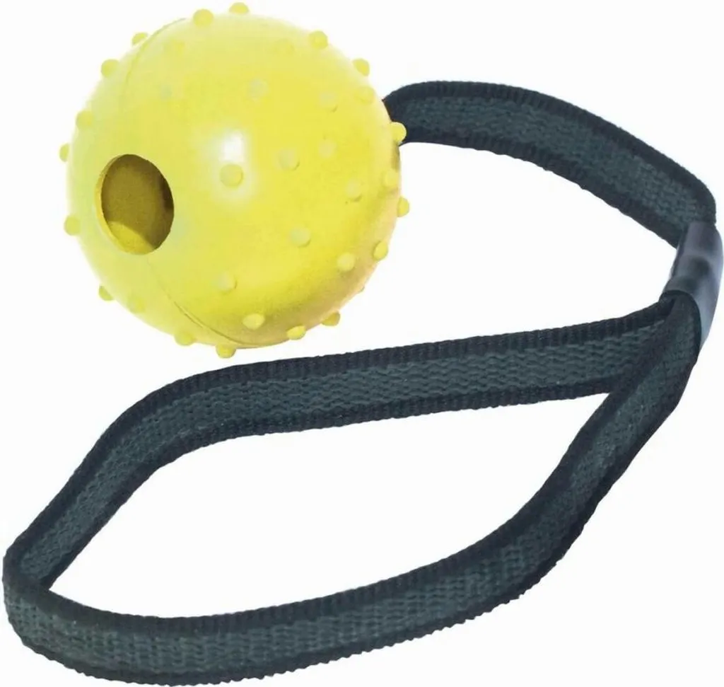 Gloria Anello Dentizione Cane con Corda 6cm | Gioco Masticazione Resistente