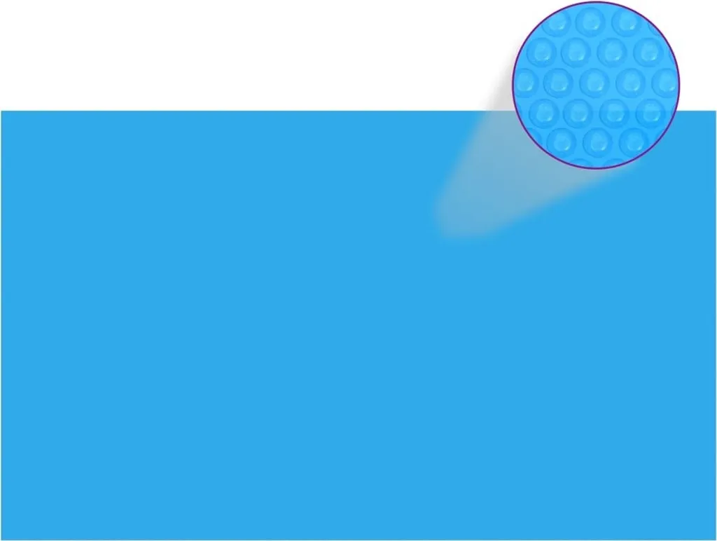 Copertura Piscina 500x300 cm PE Blu: Protezione e Risparmio Garantito