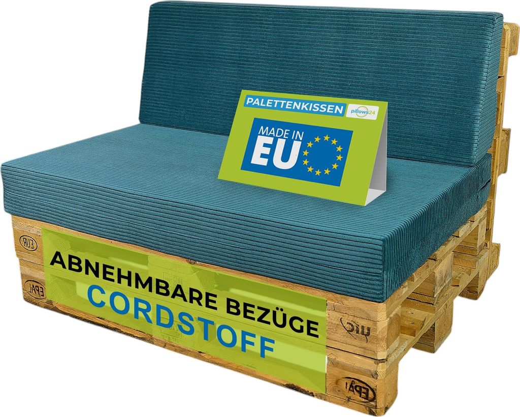 Pillows24 - Palettenkissen 2-teiliges Set aus Cordstoff | Produktbild 