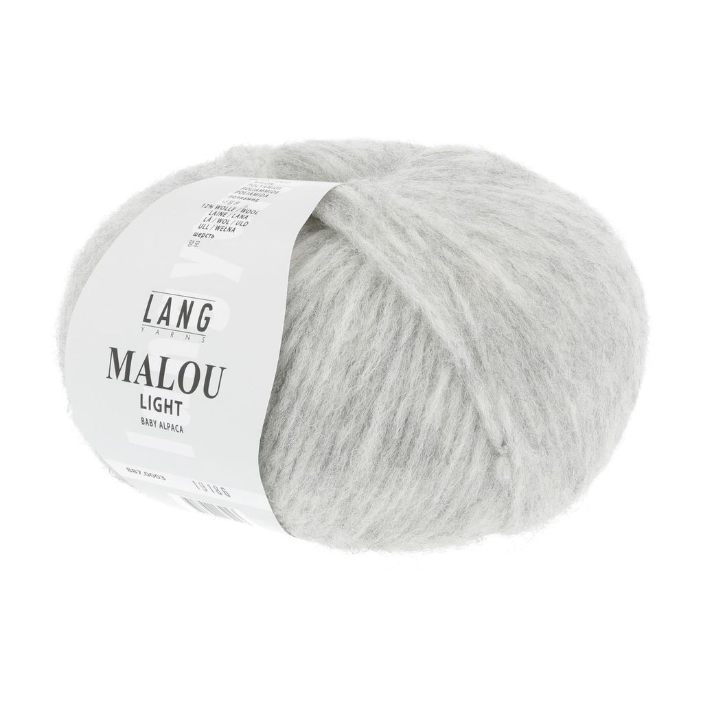 Lang Yarns - Malou Light 0003 hellgrau