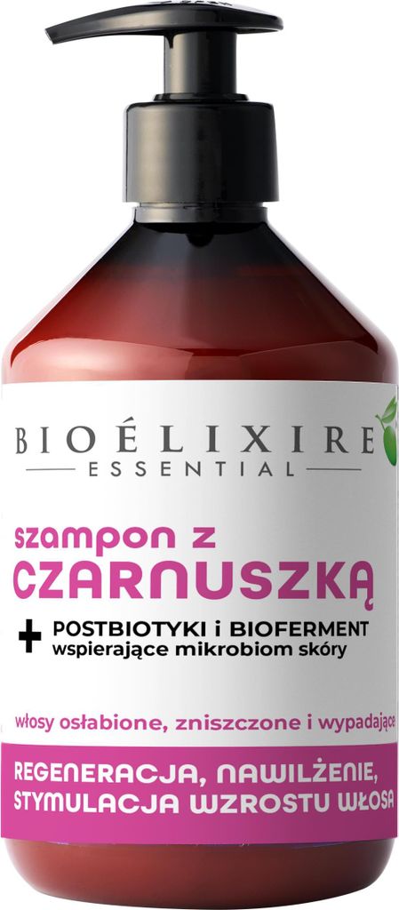 BIOELIXIRE Schwarzkümmel Haarshampoo - 500ml Produktbild 