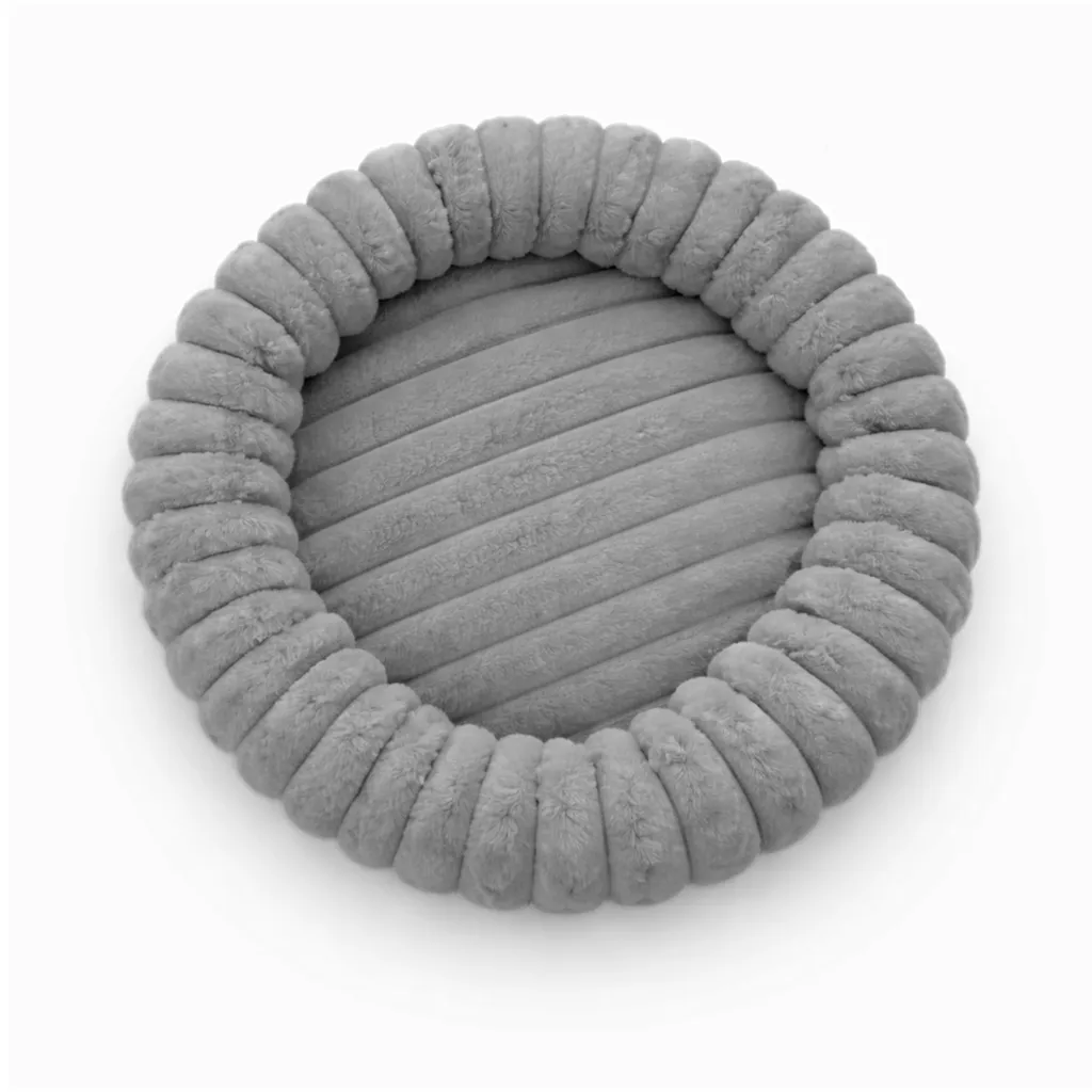 Dogeste Donut cuccia per cane 60 cm rotonda, cuscino morbido e soffice, lavabile, fondo antiscivolo - 7