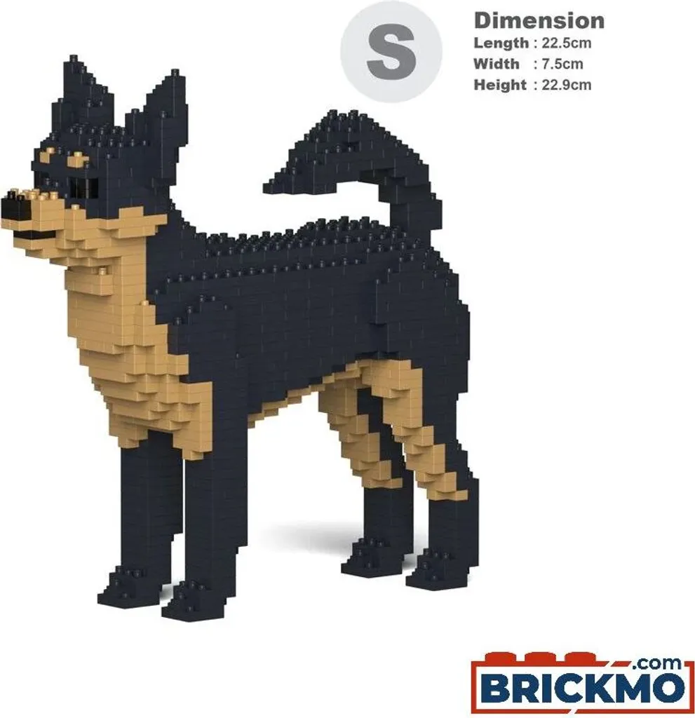JEKCA Bricks Chihuahua 01-M02 ST19PT21-M02 Chien en briques de construction