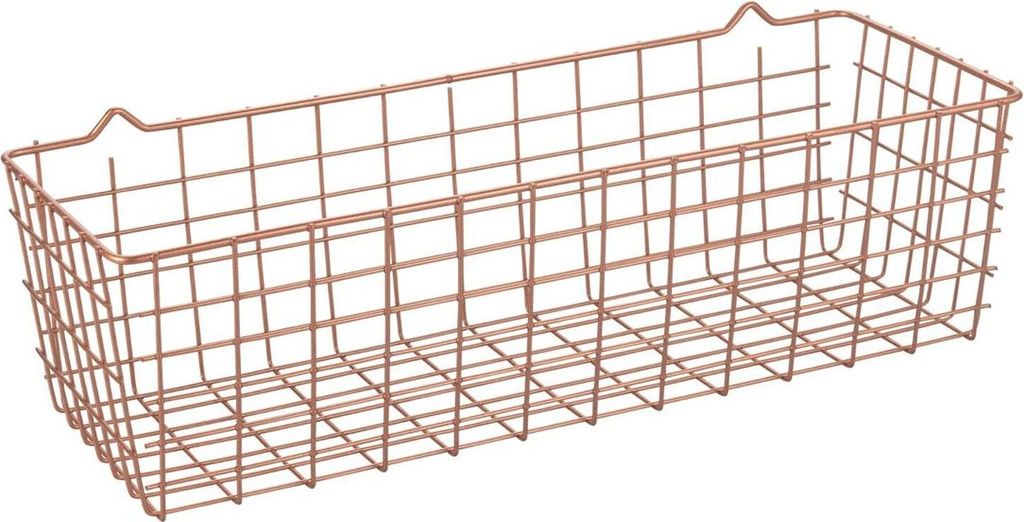 Ablagekorb Metall hängend 33x12x9 cm Produktbild 